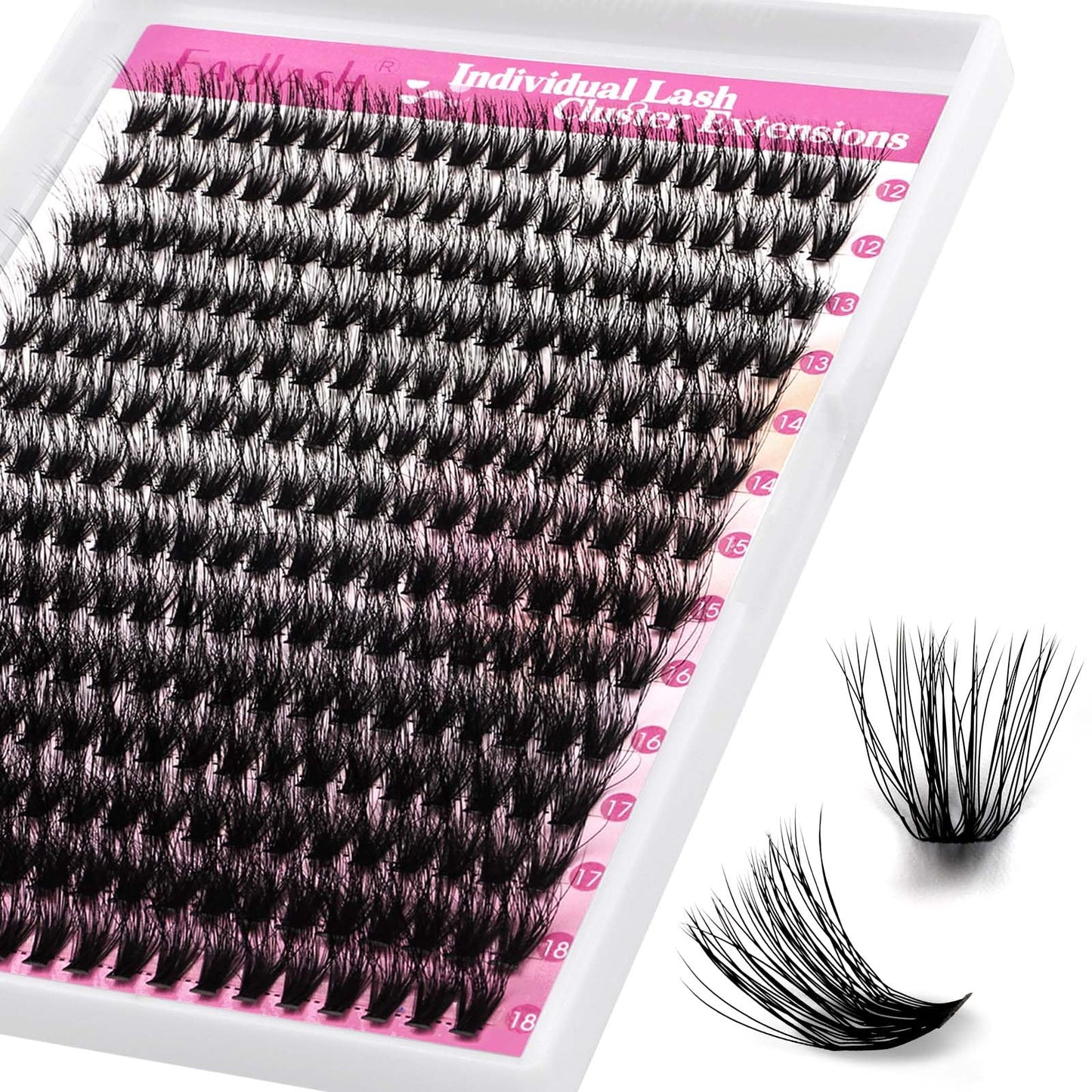 Lash Clusters 240st 3D-effekt